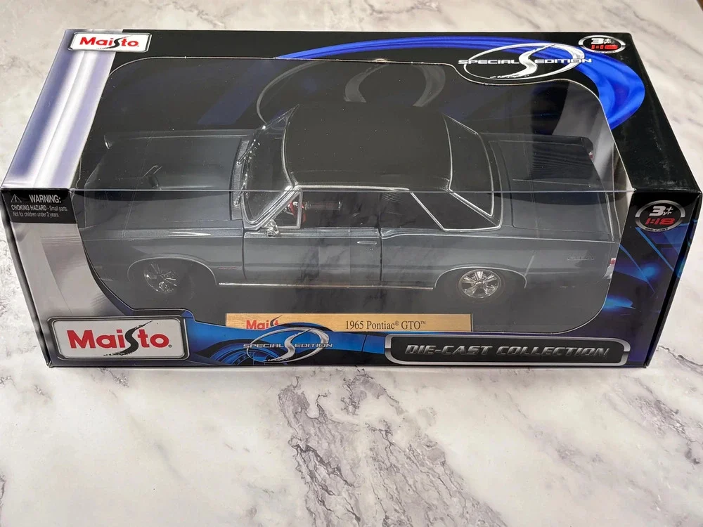 1965 Pontiac GTO Maistro 1:18 Scale Special Edition Die-Cast Collection New
